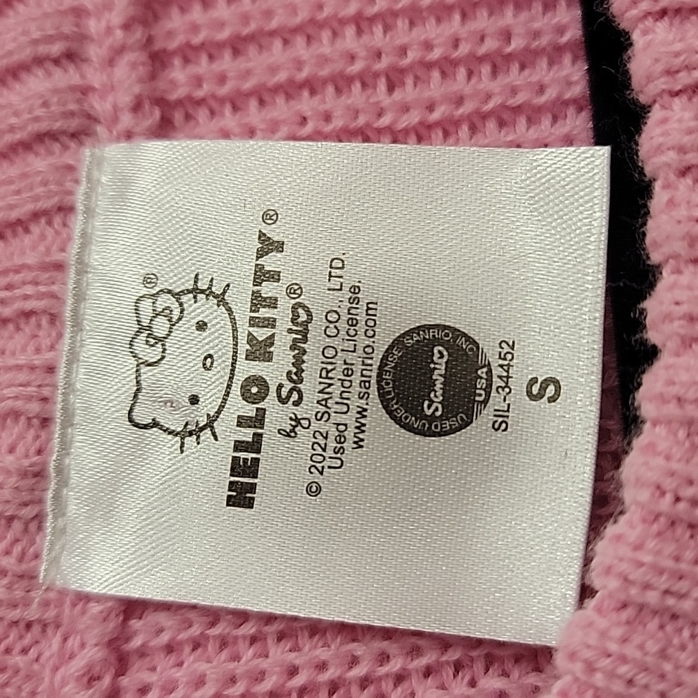 Sanrio Pink and White Hello Kitty Sweater Vest - Picture 2 of 3